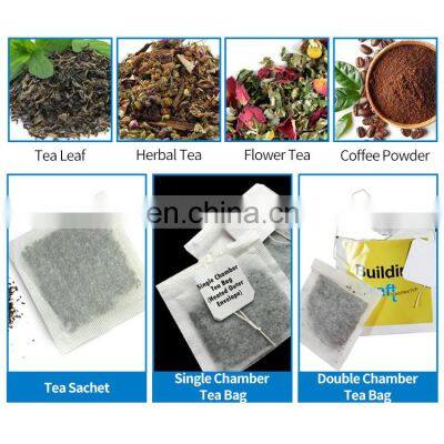 Full Automatic Tea Leaves Packing Machine for Small Business Inner and Outer Bag Dip Tea Bag Packing Machine With String and Tag photo-2