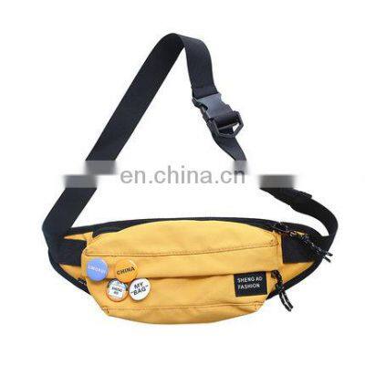 Messenger bag men's shoulder chest bag new casual fashion trend large-capacity waist bag student small backpack female