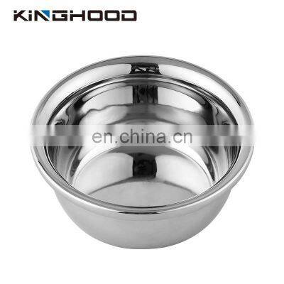 Biodegradable Luxury Shave Chrome Plated Zinc Alloy Shaving Bowl And Brush Set