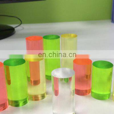 Factory Price Clear Casting Colored PMMA Acrylic Rods and Tubes