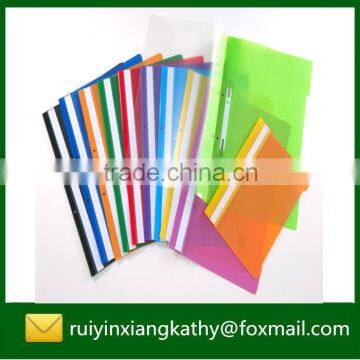 Top quality popular new design plastic clip softcover management file