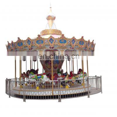 Playground 16 Seats Kids Rides Merry go Round Carousel for Sale photo-2