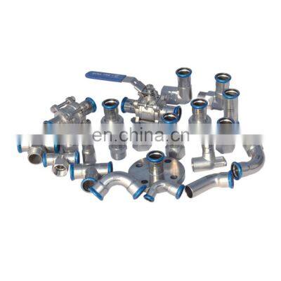 Best Choice Exceptional Quality Accessories Stainless Steel Elbow Flange Union Tee Stainless Steel Pipe Fitting photo-2