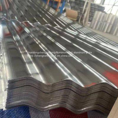 Chengruntong Aluminum 850 Color Coated Aluminum Tile 750 Alloy Aluminum Corrugated Plate 900 Corrugated Plate Fire Resistant Roof With Processing Custom Thickness Models Complete photo-3