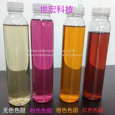 Amino Acid Potassium Coloration Liquid Organic Fertilizer Akaline Pink Color for Fruits Vegetable Coloration photo-3