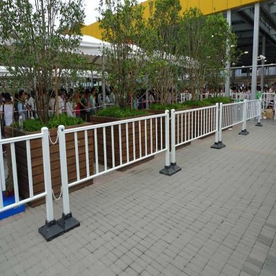 Sidewalk crossing fence Municipal road guardrail factory supply