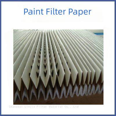 Dry paint filter paper V-shaped paint filter paper