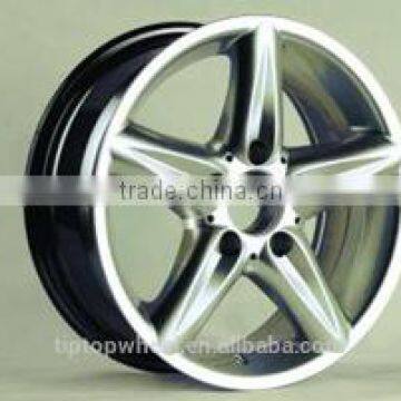 silver colour fit for bmw rims 5 hole wheel rims 15x6.5 car rims for sale