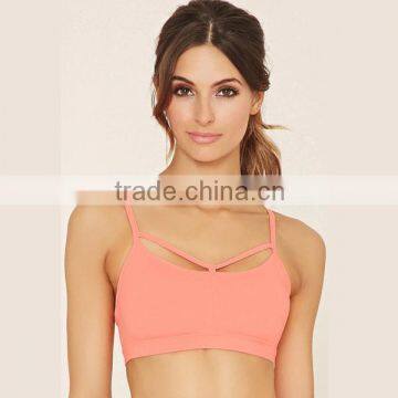 Fashion women's yoga sports bra women plain sport bra yoga wear