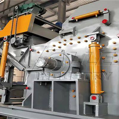 Factory Price Scrap Metal Recycling Equipment Copper Car Shell Shredder Steel Crusher Machine