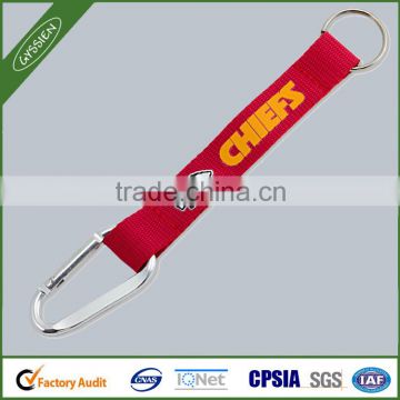 NFL Kansas City Chiefs Carabiner Lanyard Keychain