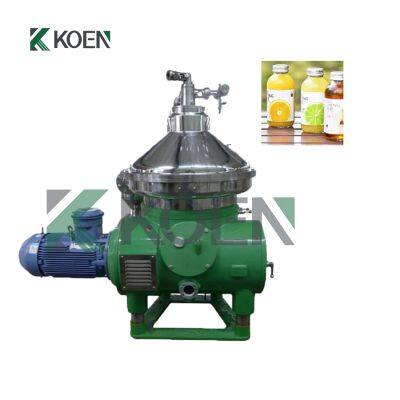 High Quality Disc Separation Juicer Centrifuge for Mango Juice Clarification