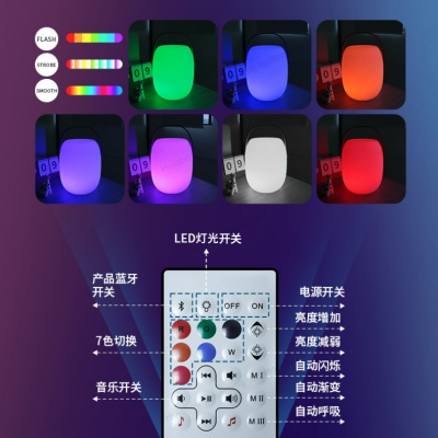 Bluetooth Speaker Wireless Portable Bluetooth Speaker Colorful Transformation Bluetooth Speaker Outdoor Portable Speaker Outdoor Waterproof Speaker photo-4