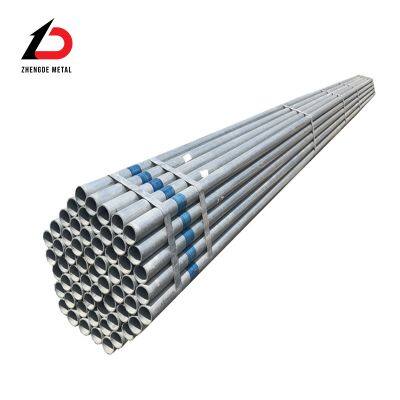 Factory Direct Sale Hot Rolled Q235B Q355B 48.3mm,60.3mm ERW Welded Galvanized Steel Pipe,scaffolding Pipe photo-3