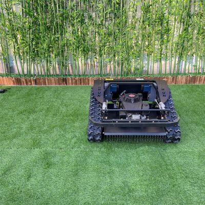CE EPA Euro 5 Gasoline Engine Fast Weeding Tracked Remote Control Mowing Robot photo-2