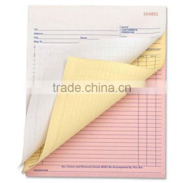 carbonless 100x70 bank paper payslip printing