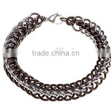 2015 New Trendy Stainless Steel Chainmail Bracelet Asgard Weave