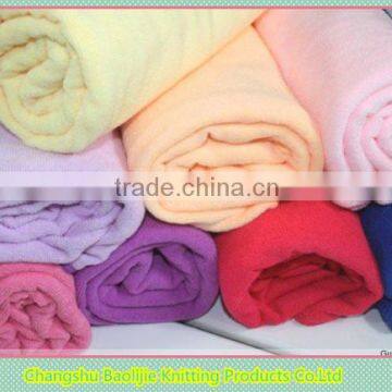 China supply ultra-compact warp knitting fine quality microfiber hotel towel set wholesale