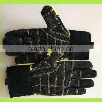 Synthetic Leather Glove Armotex Glove Level 5 Anti Cut Safe Hands Glove EN388 4544 Glove photo-4