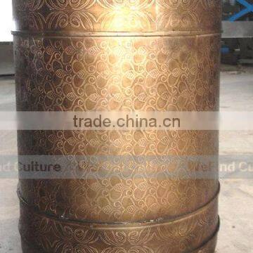Metal Bronze Brass Flower Pot for Property Decoration photo-2