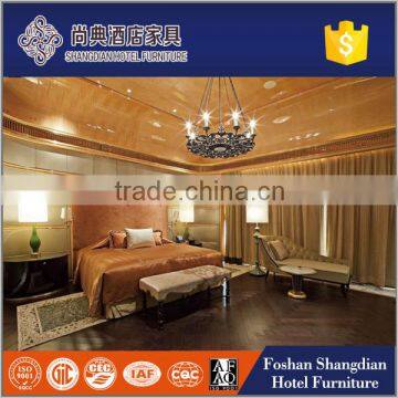 High quality modern hotel furniture 5 star hotel bedroom sets furniture China manufacturer JD-KF-042