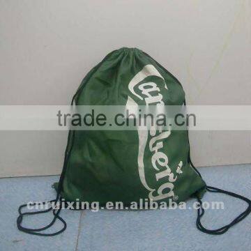 polyester plain drawstring bags