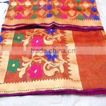 Handloom tissue net saree