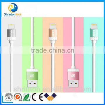 Hot selling REMAX Lovely USB data cable for iphone 5\6\Micro