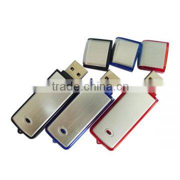 classical plastic usb flash 2.0 with a hole for keychain