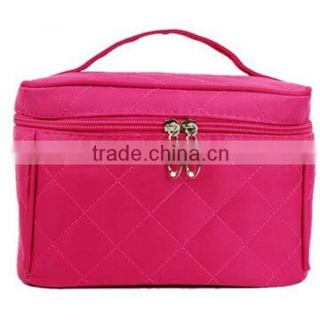 High quality large nylon toiletry bag makeup bag with mirror