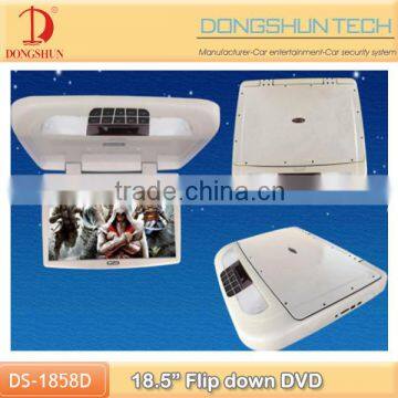 18.5" flip down dvd player