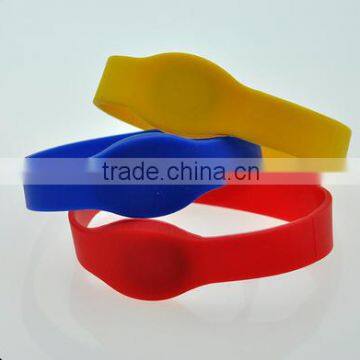 Color 125khz Rfid Waterproof Proximity ID Card EM Card RFID Wristbands Bracelets and Wrist Band ID TK4100 Silicone id Wristband photo-4