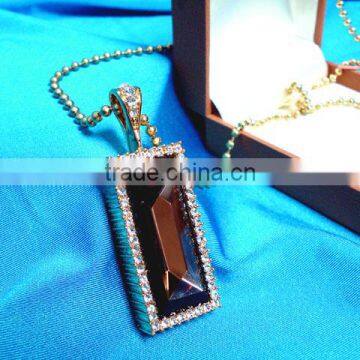 Promotional Gift Jewellery Rectangle Crystal USB Flash Drive