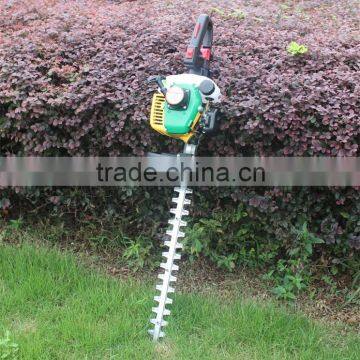 Single blades telescopic hedge trimmers gas long pole hedge trimmer tree trimmer