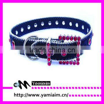 stlylish shining rhinestone pet collar