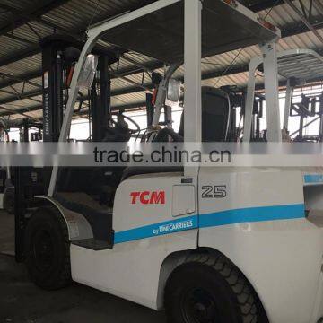 Brand new 2.5 ton tcm forklift, tcm 2.5 ton forklift, tcm forklift,used komatsu forklift 2.5ton