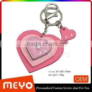 Heart Shape Metal KeyChain With Logo/KeyChain /Custom KeyChain/Metal Keychain