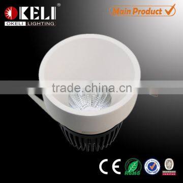 Easily installation round COB led recessed down light