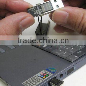 Thumb Design High Speed Memory Card Reader ,TF Card Reader ,SD Card Reader