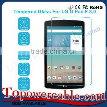 Clear Tablet Tempered Glass Screen Protectors Guard For Lg G Pad F 8.0