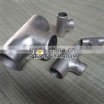 ASME 16.9 Painted or Sand blasting Surface Titanium Pipe Fittings