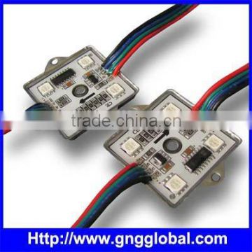 4pcs SMD5050 waterproof rgb led module pixel light WS2801 led module