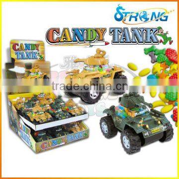 Pull Back Tank toy candy