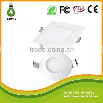 Cheap shenzhen led panel downlight 6w 120*120 square led panel ceiling light