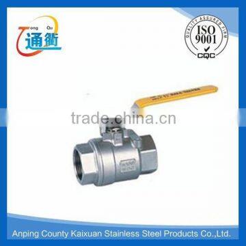 casting stainless steel 2 pc ball valve 1000 wog 304