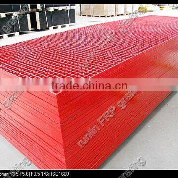 anti-slip fiberglass grate