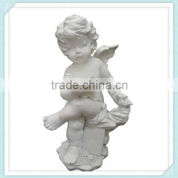 Decorative Sitting Polyresin Cherub photo-2