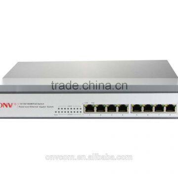 Smart 8 port 10/100M poe switch 30Watts per port