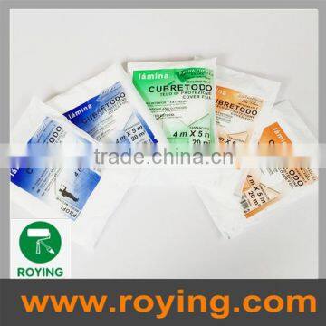 LDPE drop sheet/plastic dust cover for decoration