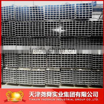 Good market pre galvanized steel square and rectangular tube with great price